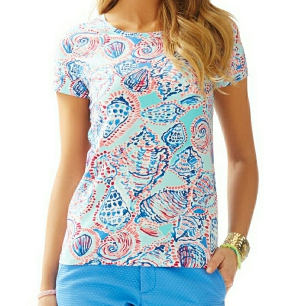 Lilly Pulitzer Karrie Crew Neck Top